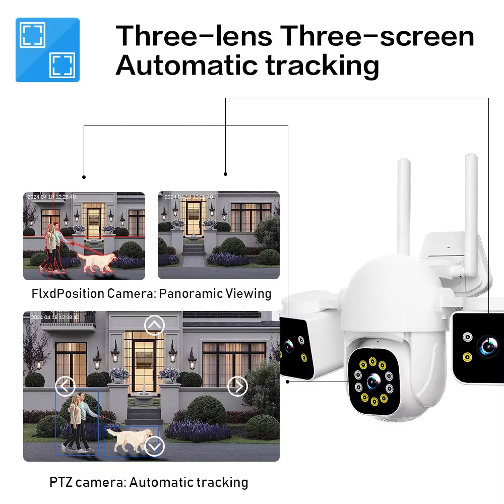 V42 12MP PTZ Security Camera