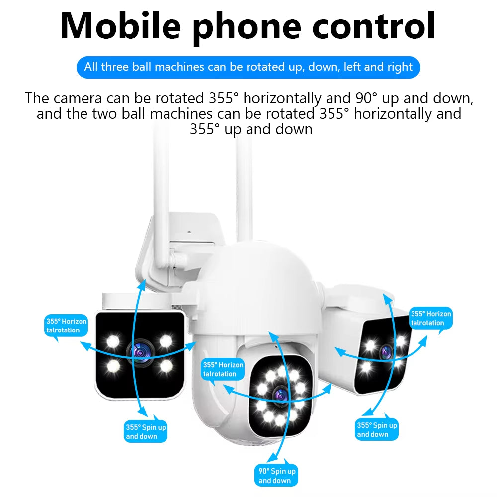 V42 12MP PTZ Security Camera