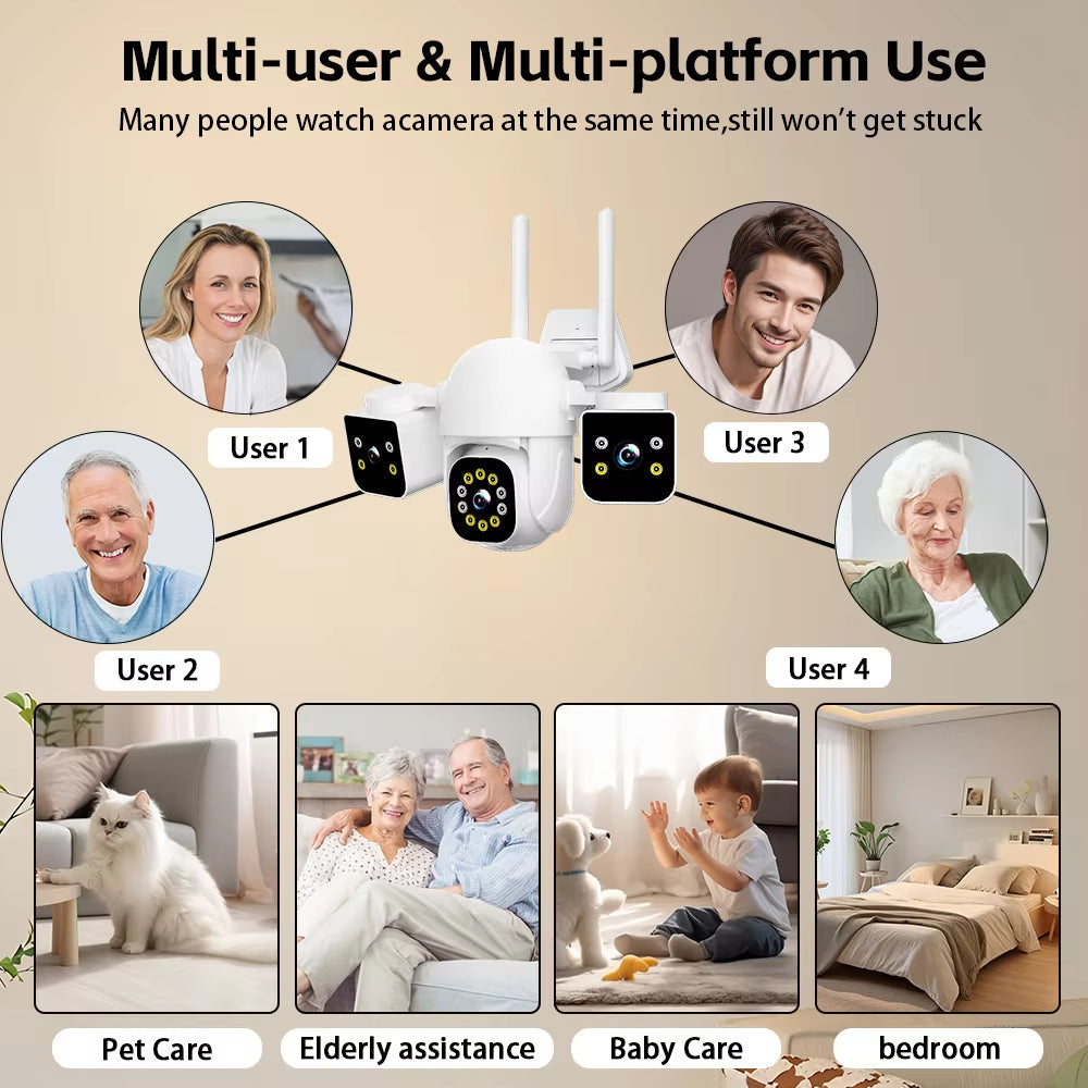 V42 12MP PTZ Security Camera