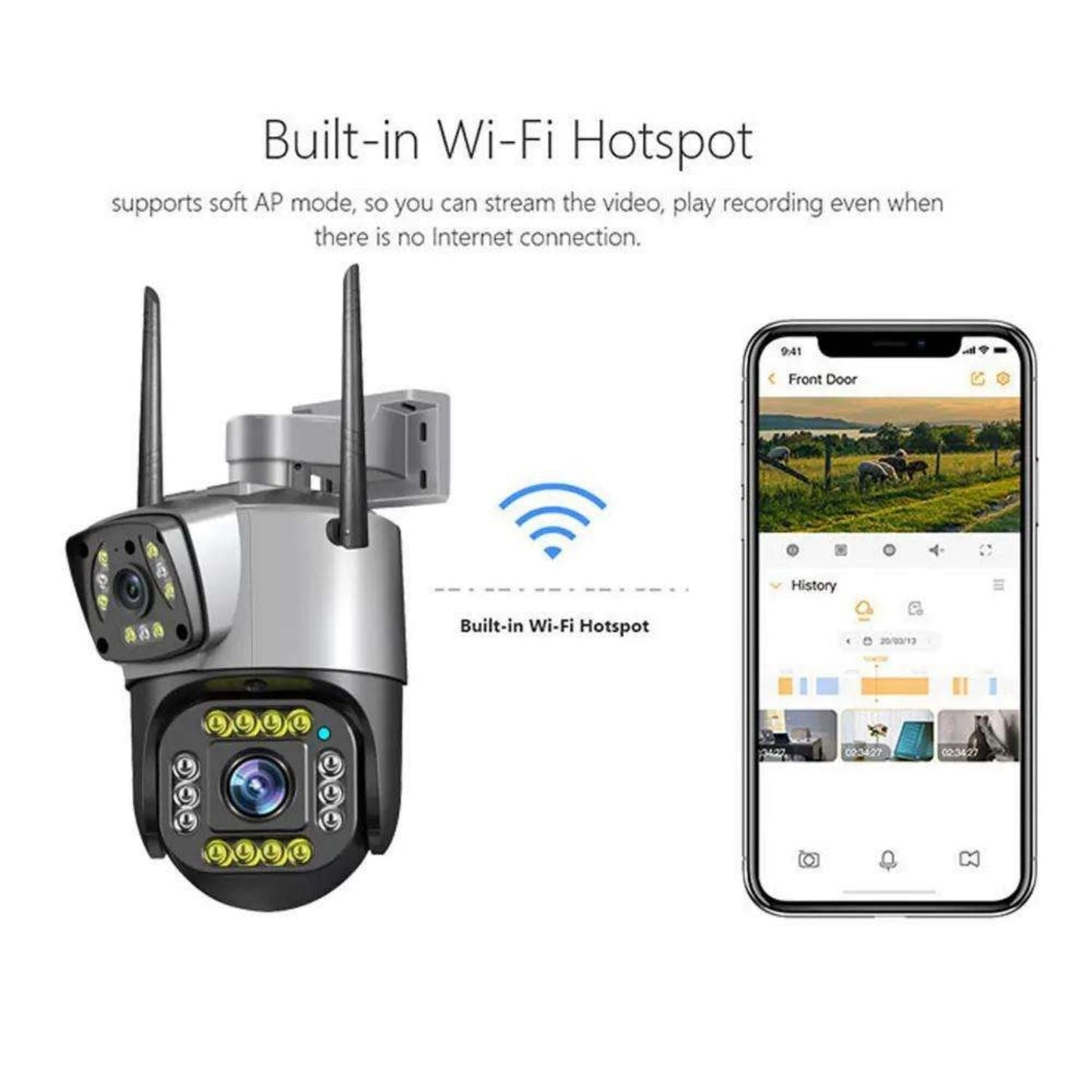 V23 8MP WiFi Camera
