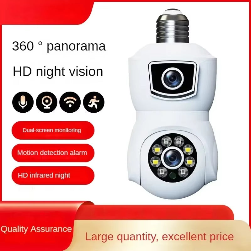 V46 8MP Dual Lens PTZ wireless security cameras