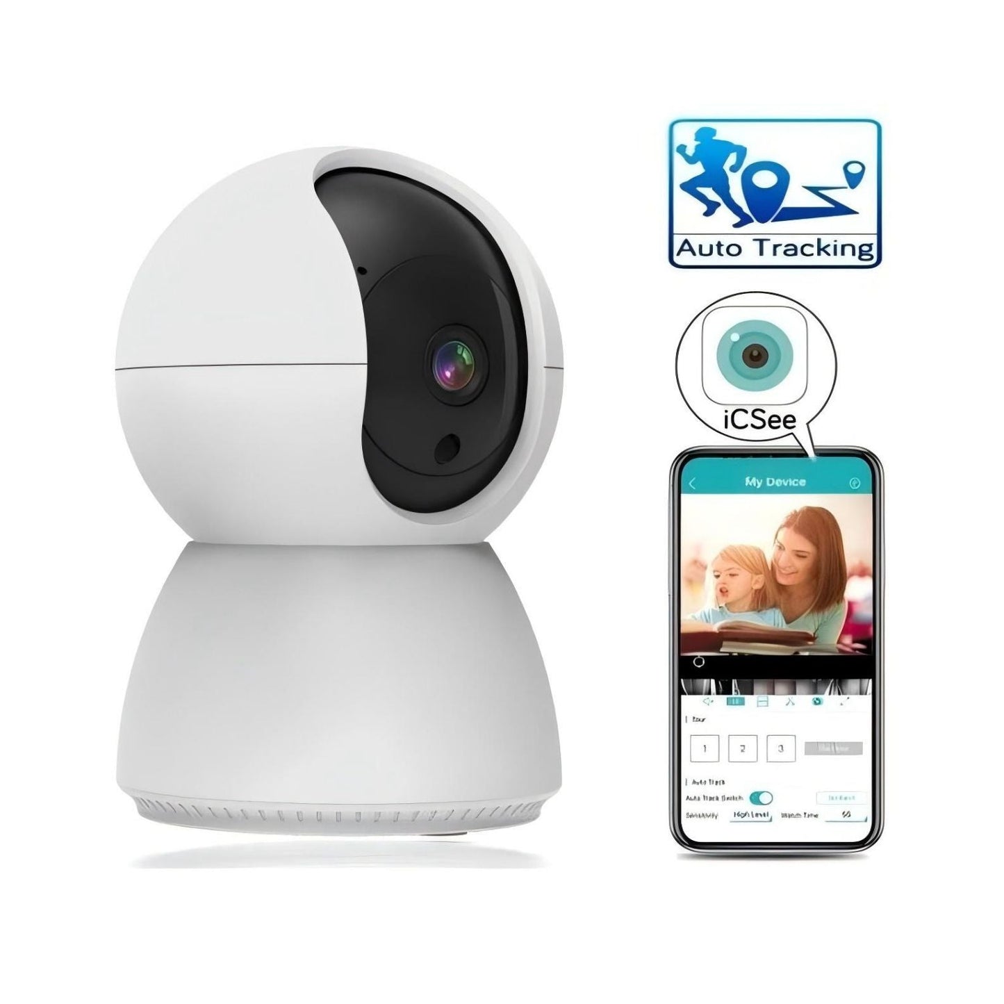 V24 Indoor 1080P Wi-Fi Smart Home Security Camera