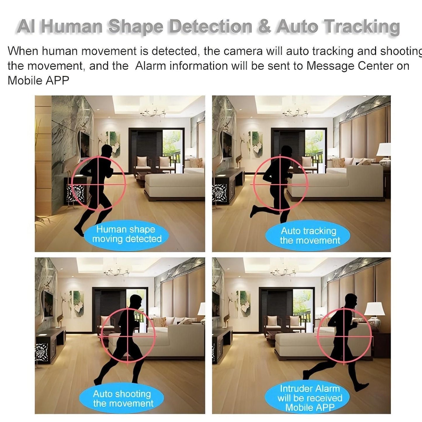 V24 Indoor 1080P Wi-Fi Smart Home Security Camera